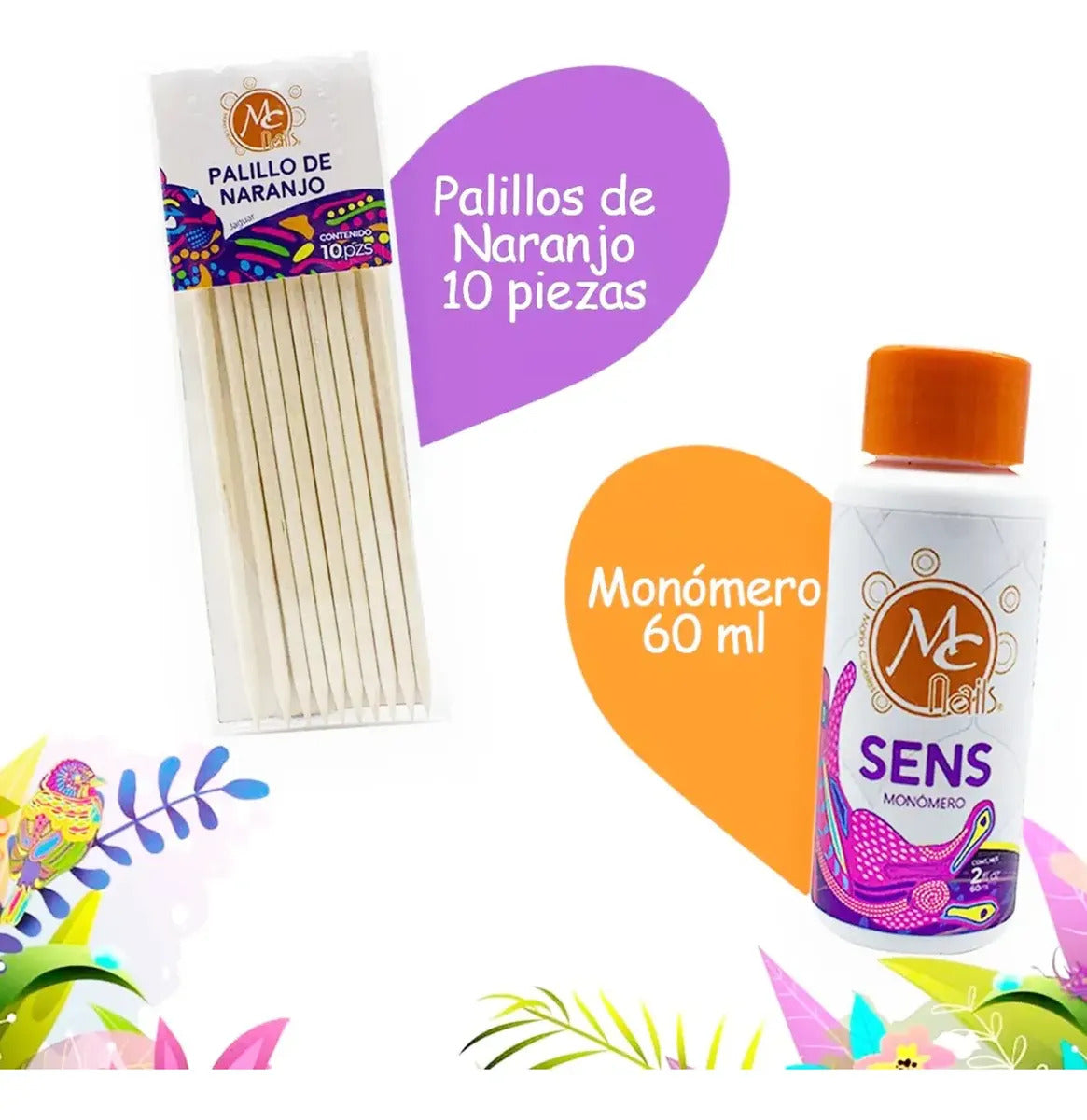Practi Kit Acrílicos 21 Pzs + Regalo Mc Nails