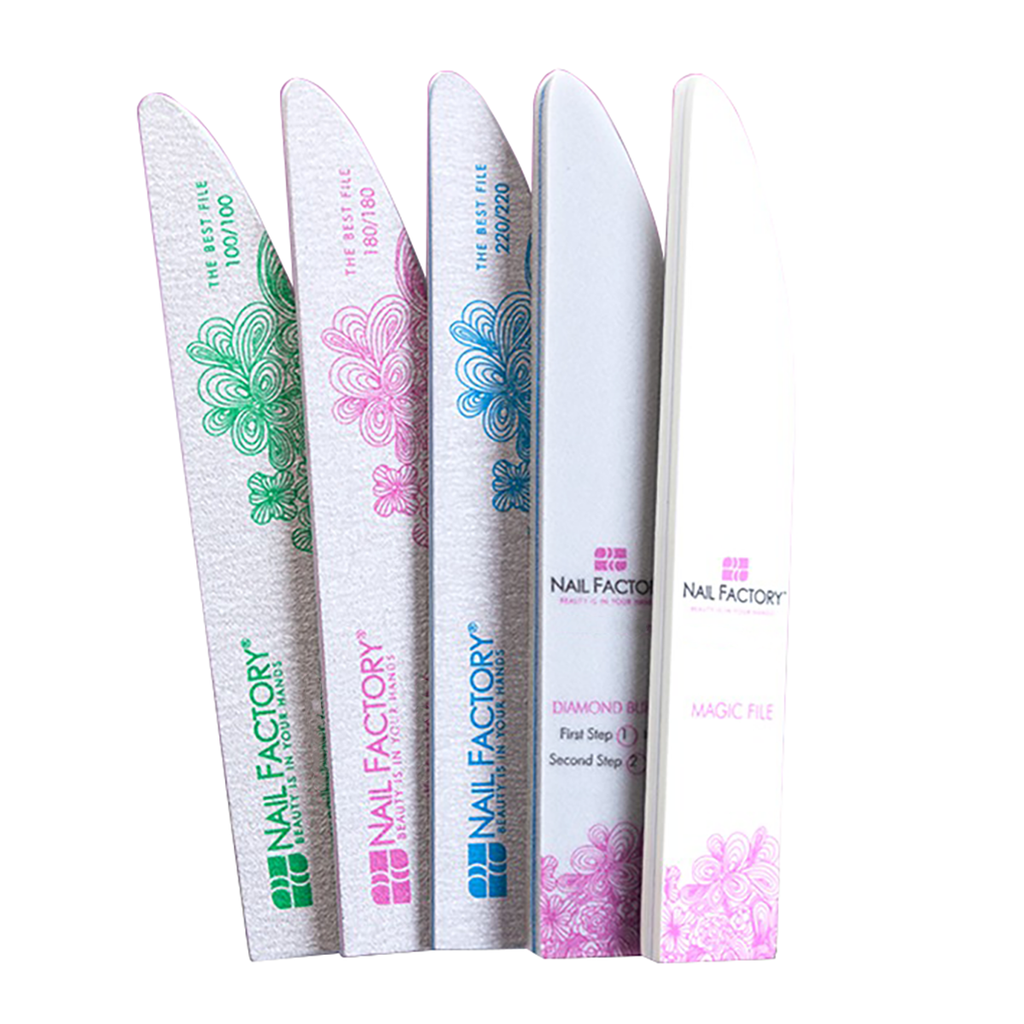 File Pack Limas 5 Pzs Nail Factory