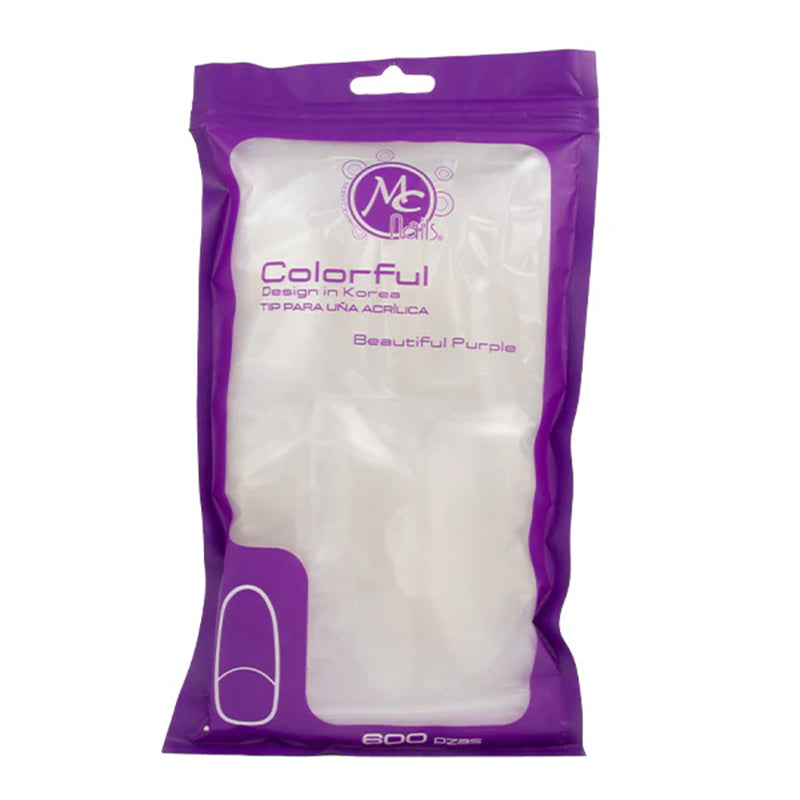 Colorful Tips Press On 600 Pz A Elegir Mc Nails